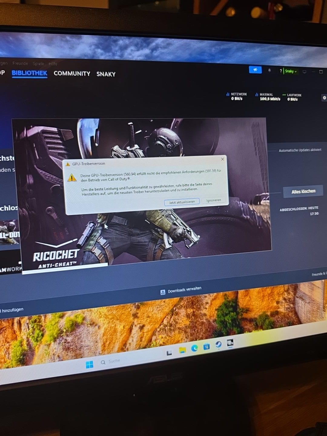 Fehlersuche bei einem Gaming-PC